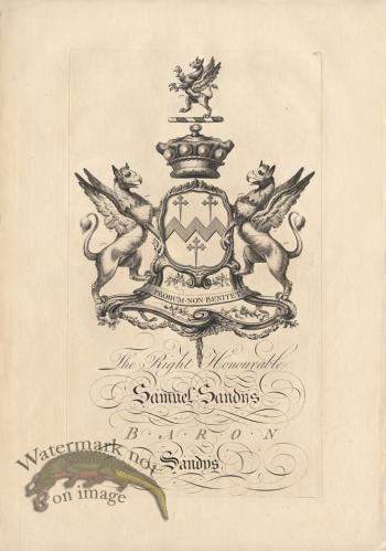 Baronagium Genealogicum Crest 437